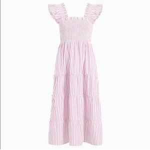Hill House Bubblegum Stripe Ellie Nap Dress size L
